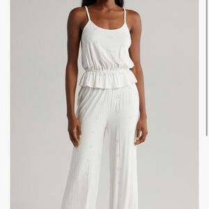 Honeydew Intimates White Eyelet Pajama Set